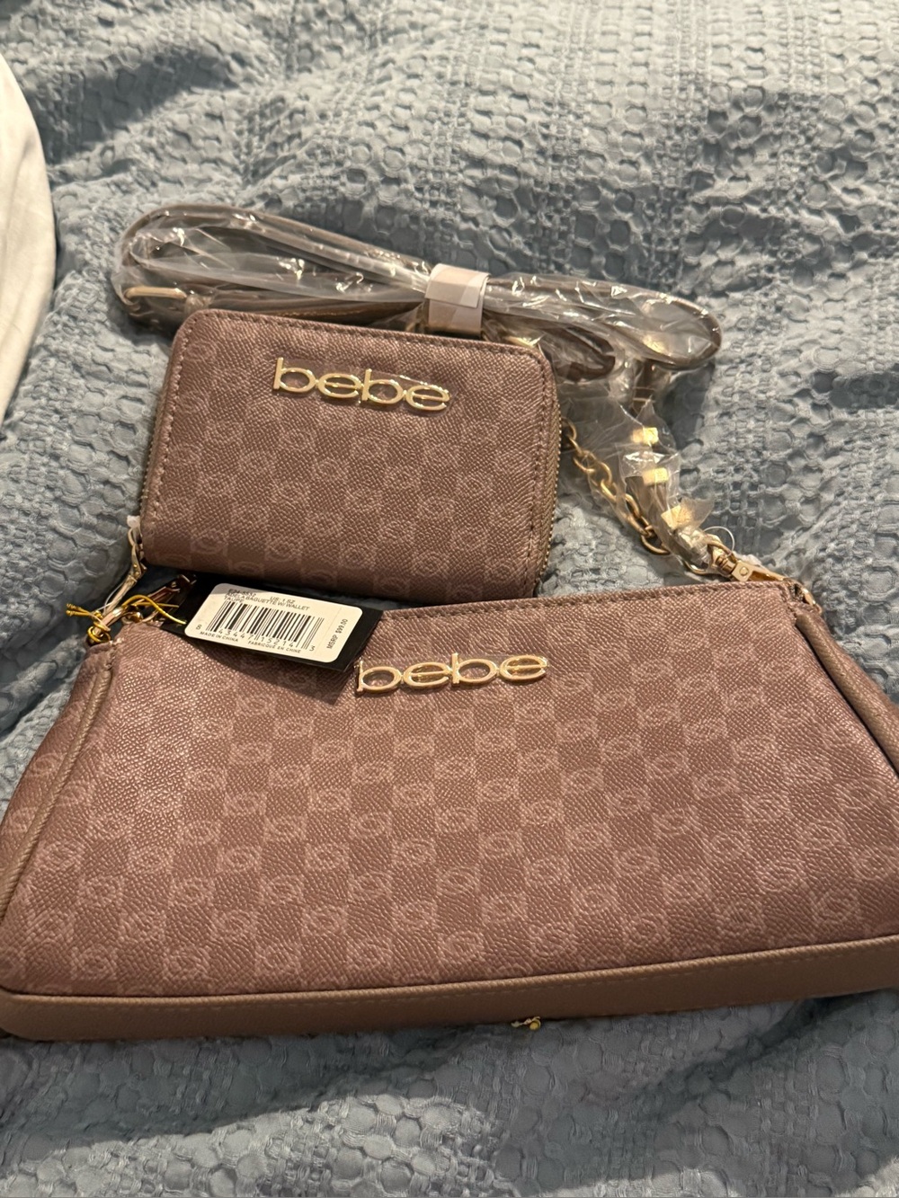 Bebe small purse with matching wallet
